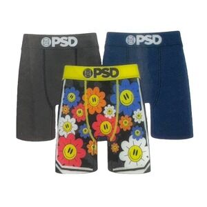 PSD Core Standard Dayzee Smiles 3 Pack Premium Boxer Briefs Sz S (28-30) NEW $65